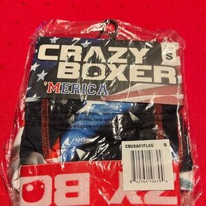 Crazy Boxer 'Merica Men's Boxers - Red and Blue